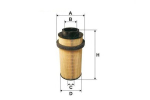 Filtr Paliwa Daf 75cf-ser 00- Filtron