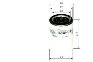 Filtr Oleju Kia Carnival 2,9cr Bosch