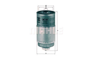Filtr Paliwa Mahle 1270529 31262351 9454805 028127