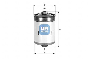 Filtr Paliwa Audi 80 2.0-2.3 92-96 Ufi