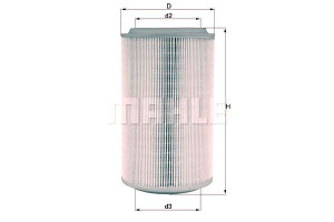 Filtr Powietrza Alfa Romeo Mahle