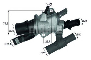 Termostat Fiat 88c 1,9jtd Behr