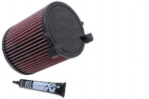 Sportowy Filtr Powietrza Wys.: 162mm Kształt: Okrą