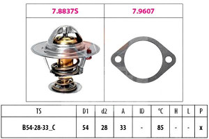 Termostat Facet 1880838 580838