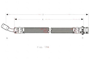 Przewód Hamulcowy Elast. Nissan Micra Ii 1.0-1.5d