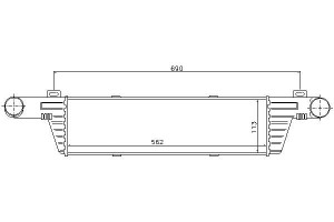 Intercooler Mercedes E T-model (s210) E (vf210) E