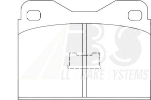 Klocki Hamulcowe Audi 100 76-82 A.b.s.