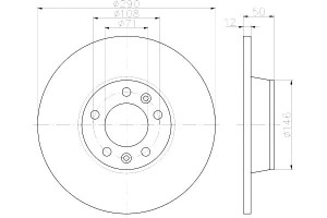 Tarcze Hamulcowe Mintex E169294 424914