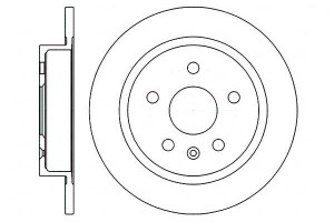 Tarcze Hamulcowe 2szt 292x12 P 5-otw Opel Insignia