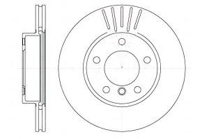 Tarcze Hamulcowe 2szt 286x22 V 5-otw Bmw 3 E36 E46