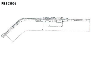 Linka Hamulca Ręcznego T Bmw 316 320 90- Fte