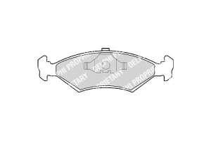 Klocki Hamulcowe Ford Fiesta Delphi Ham