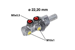 Pompa Hamulcowa Fiat Sedici 06-14 (+abs -esp) Cifa