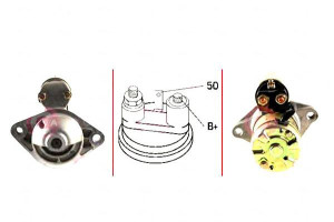 Rozrusznik 12v 1.4kw Casco