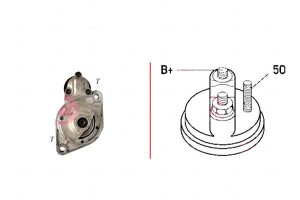 Rozrusznik 12v 1.1kw Casco