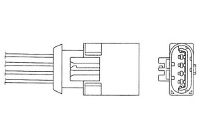 Sonda Lambda Mg Mg Zs Mg Zt Mg Zt- Rover 45 75 1.8
