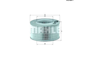 Filtr Powietrza Vw T2 1.9-2 Knecht