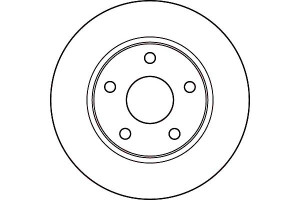 Tarcze Hamulcowe 2szt Jeep Przód Wrangler 07- Powl