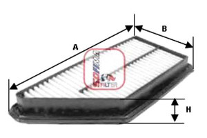 Filtr Powietrza Sofima 17220rsje00 Ha8611 2004454