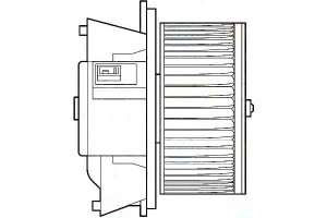 Wentylator Dmuchawa [behr Hella]