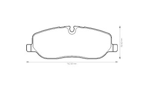 Klocki Hamulcowe Ceramiczne Land Rover Discovery I