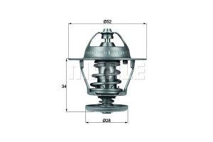 Termostat Ford 2,2tdci Citroen Peugeot 2,2hdi Behr