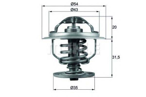 Termostat Vw 87c 1,9tdi 2,0tdi Audi Seat Skoda Beh