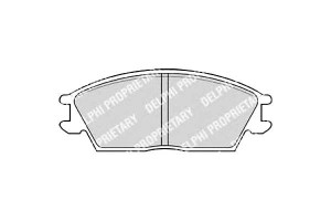 Klocki Hamulcowe Hyundai Accent Delphi Ham