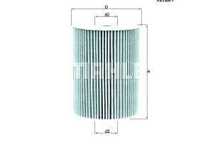 Filtr Oleju Knecht 94810722200 Hu9001x