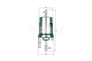 Filtr Paliwa Audi Seat Skoda Vw Mahle