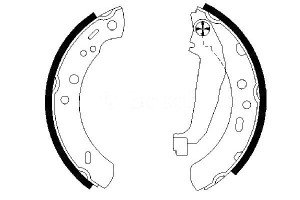 Szczęki Hamulcowe Nissan Micra Ii 1.0-1.5d 08.92-0