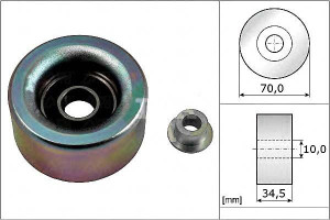 Rolka Paska Wielorowk. Toyota Land Cruiser 4,0 03-