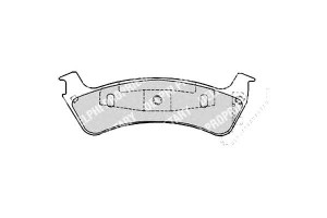 Klocki Hamulcowe Jeep Cherokee Grand Cherokee I 2.
