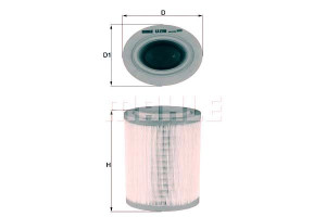 Filtr Powietrza Alfa Romeo Mahle
