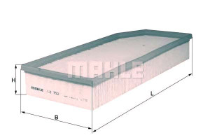 Filtr Powietrza Mahle 6110940004 6110940104 611094