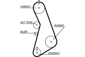 Pasek Rozrządu Audi A4 A6 Cabriolet Vw Passat 1.8