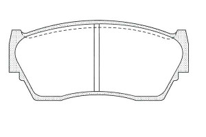 Klocki Hamulcowe Nissan 100 Nx Sunny Iii 1.4-2.0d