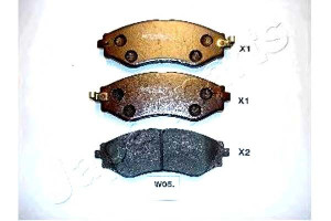 Klocki Hamulcowe Daewoo Przód Leganza Japanparts