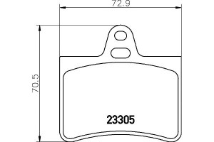 Klocki Hamulcowe Mintex 425334 425217 425290 E1722