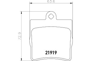 Klocki Hamulcowe Mintex 5139902aa 5126300aa 242074