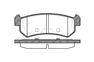 Klocki Hamulcowe Chevrolet Lacetti Nubira Daewoo L