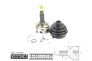 Przegub Napędowy Zewnętrzny (22z/22z/52mm Abs:29)