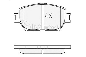 Klocki Hamulcowe Toyota Przód Camry 01- Meyle