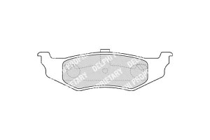 Klocki Hamulcowe Chrysler 300m Cirrus Concorde Le