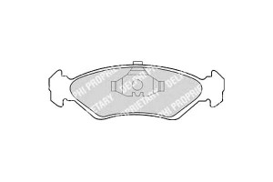 Klocki Hamulcowe Ford Fiesta/ka Delphi Ham