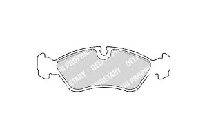 Klocki Hamulcowe Opel Astra/vectra Delphi Ham