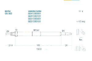 Świeca Żarowa Ssangyong Fae