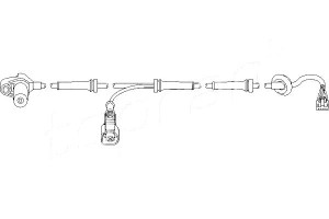 Czujnik Abs Audi A4 1.6-3.0 11.00-12.04 Topran