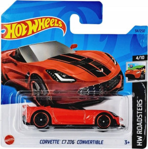 Hot Wheels Corvette C7 Z06 Convertible Hkh41