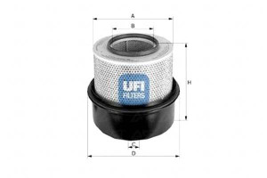 Filtr Powietrza Db Atego 817 917 1017 1217 Ufi